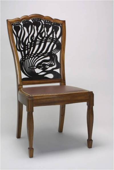 English Art Nouveau Chair