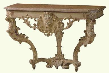 French Regence Console Table