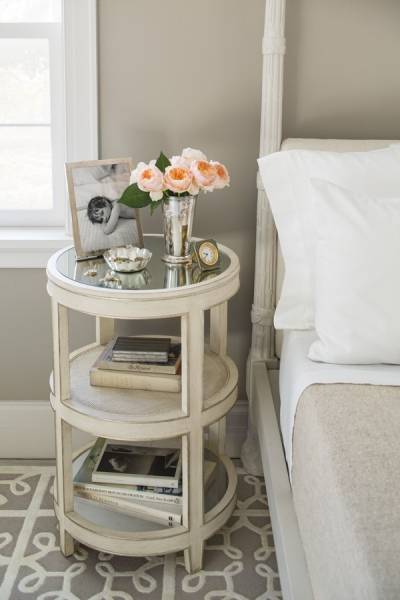 SH8001 - Side Table shown with Rue Lafayette Rug